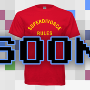 SUPERDIVORCE RULES TEE